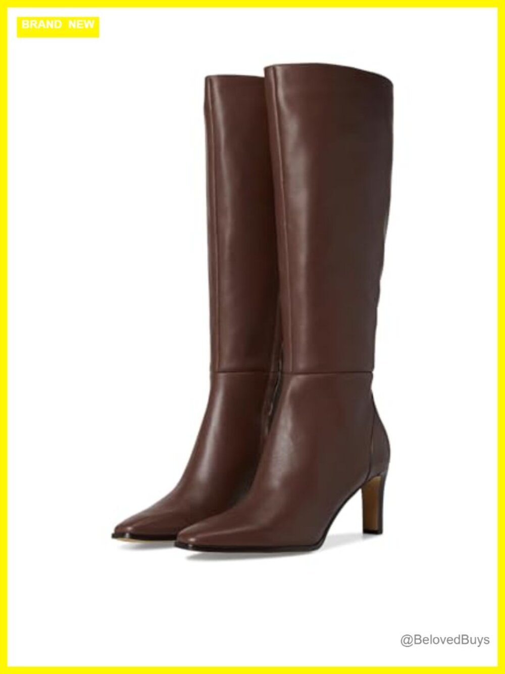 Dolce Vita Emmi Leather Stiletto Heel Calf High Bootie Women's
